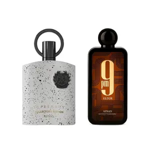 Afnan Supremacy Collector’s Edition & 9 PM Elixir 2-Pack Perfume Set | 3.4 oz Each | Luxury Amber & Spicy Leather Fragrance for Men & Unisex | Long Lasting Eau de Parfum & Extrait Bundle