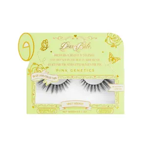 Pink Genetics Sweet Serenity - False Eyelashes Dear Lash Collection Reusable Up to 25+ Times Cosmetic Eyelash Extensions Makeup