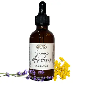 Sunrise Anti-Aging Face Oil- Organic; Anti-aging; Skin Repair; Diminishes Fine Lines & Wrinkles; Skin Tightening; Hydrating , Skincare Eczema Carrot