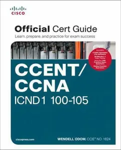 USED Book - CCENT/CCNA ICND 1 100-105 Official Cert Guide by Odom, Wendell (Hardcover) - english
