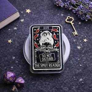 The Smut Reader MagSafe Phone Grip: Tarot Card Bookish Do Not Disturb Magnetic Phone Holder, Romance Reader Gifts, Phone or Kindle Popgrip