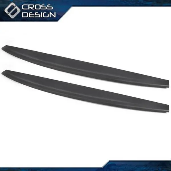 CROSSDESIGN 2PC ABS Plastic Automotive Tailgate Moulding Top Cap Protector Spoiler, Paintable Replacement Part, Vehicle-Specific Fit Auto Parts Accessories, Car Accessory for 2009-2018 Dodge Ram Vehicles & Trucks, Tailgate Caps
