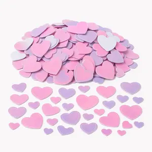 Iridescent Heart Confetti for Celebrations
