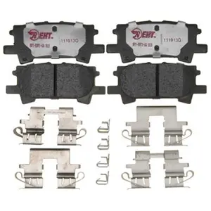 212 MAIN EHT996H Shim-Fitted Ceramic Hybrid Brake Pad Set - Ceramics-Infused, Aggressive Stops Performance Brake Pads for Passenger Cars
