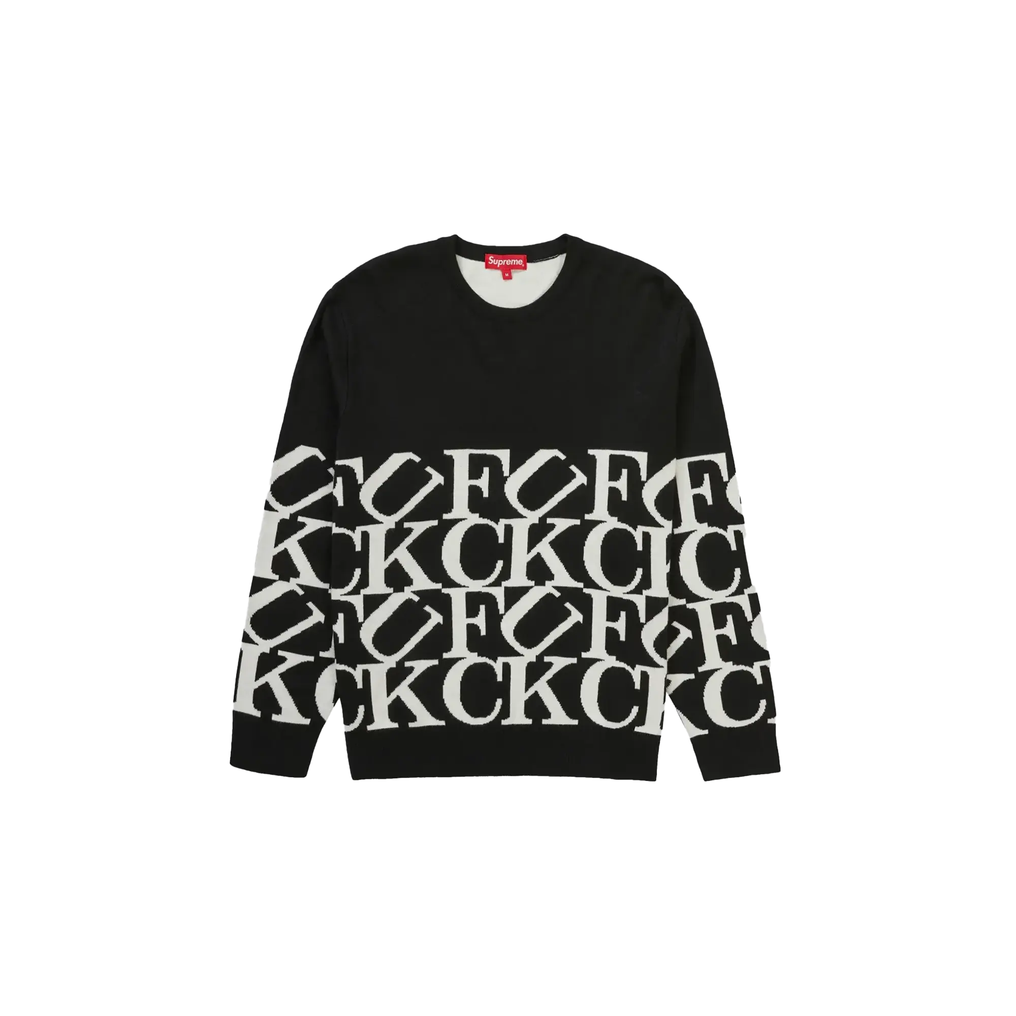 Fuck All Sweater "Black" SS21SK15
