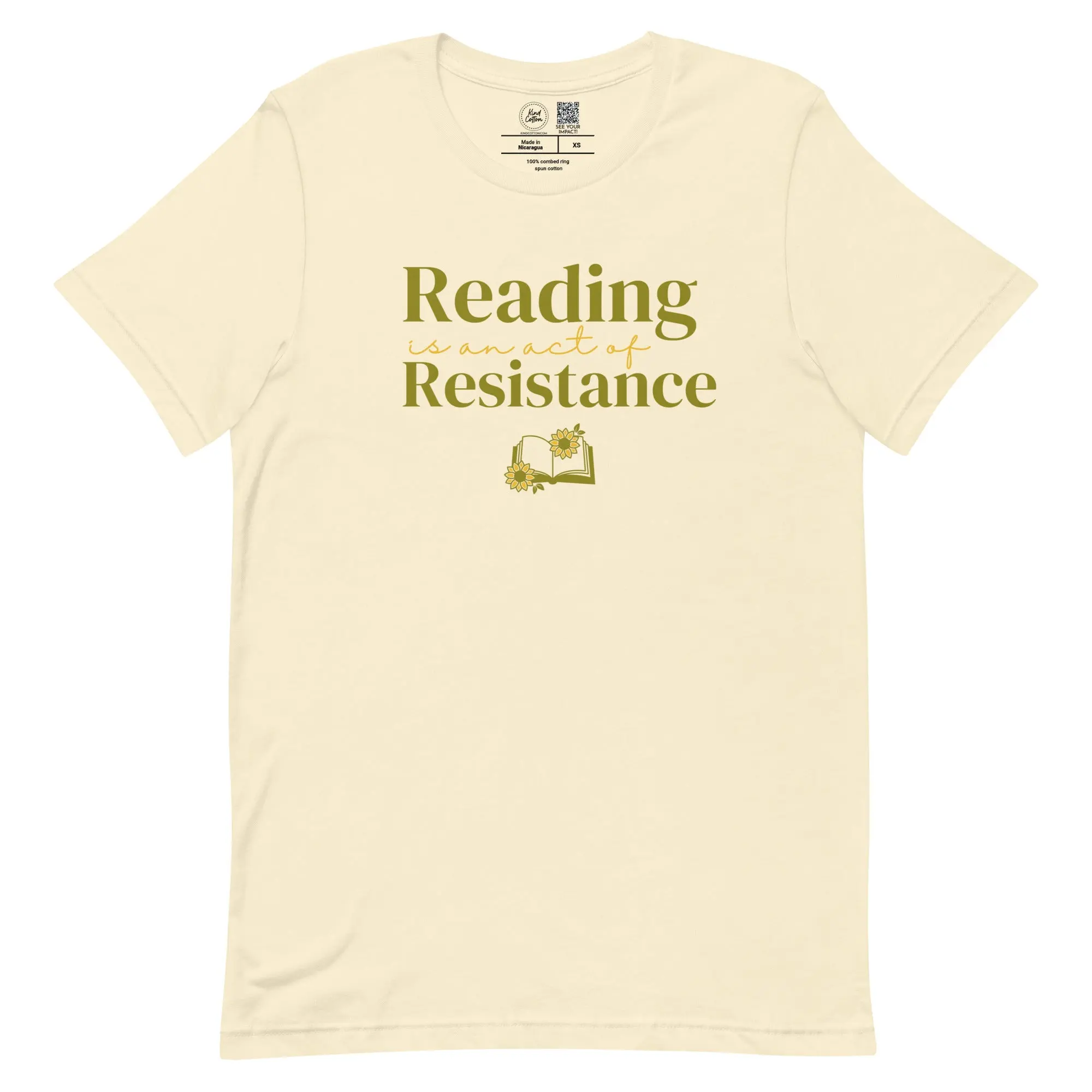Reading is an Act of Resistance Classic Tee