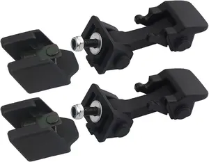 Hood Latch Catch w/Bracket for Jeep Wrangler TJ 1997-2006 Improved Design High-Quality Rubber Bands Perfect Fit Original Dimensions