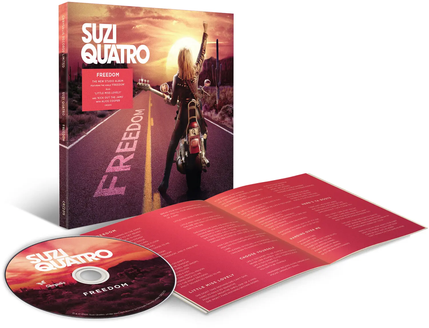 Suzi Quatro - Freedom  [COMPACT DISC - CD] Bonus Track, Digipack Packaging