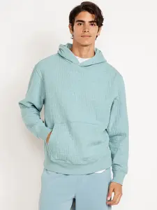 Old Navy Men's Essential Quilted Fleece Hoodie