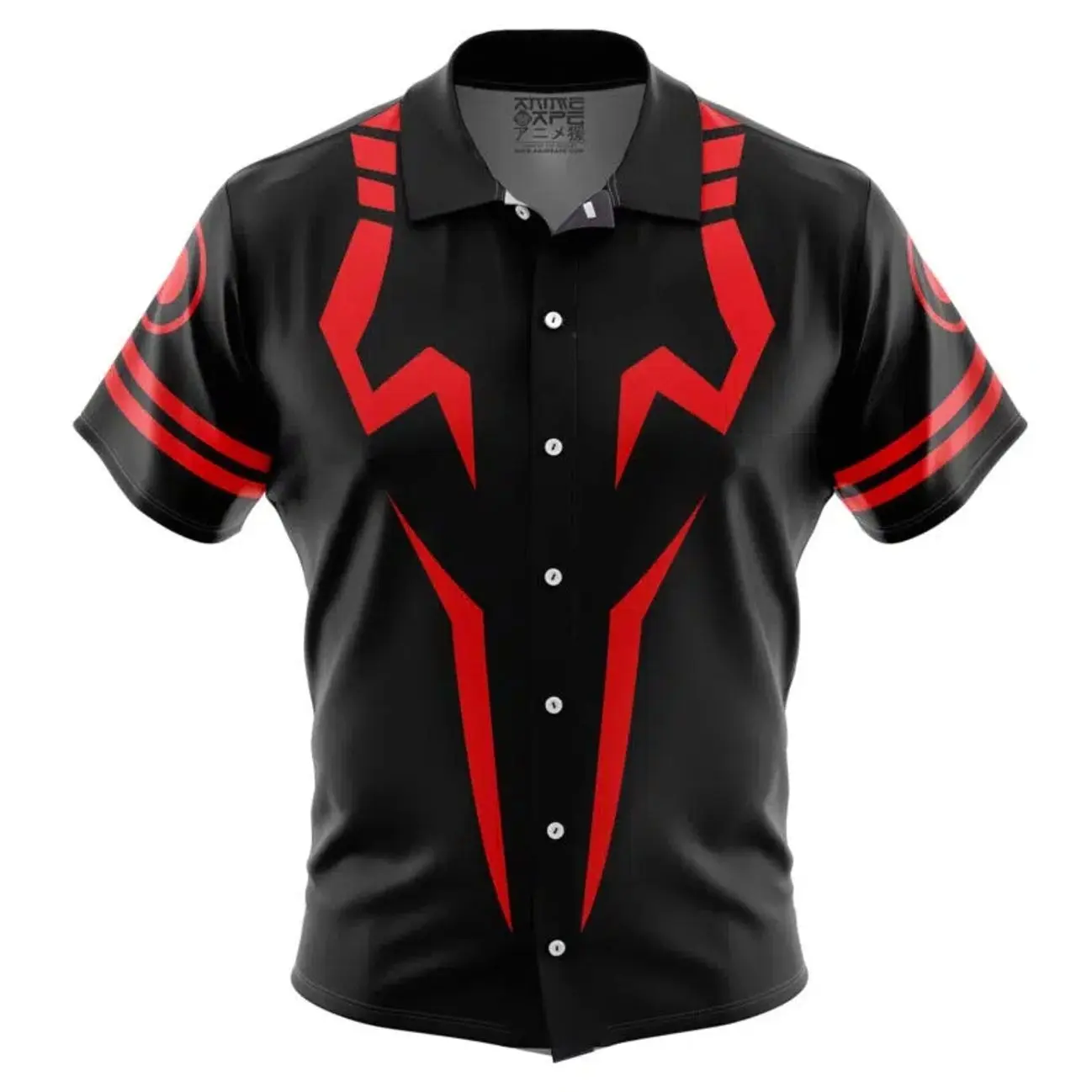 Sukuna Jujutsu Kaisen Button Up Hawaiian Shirt Gift For Fans, friends and Family