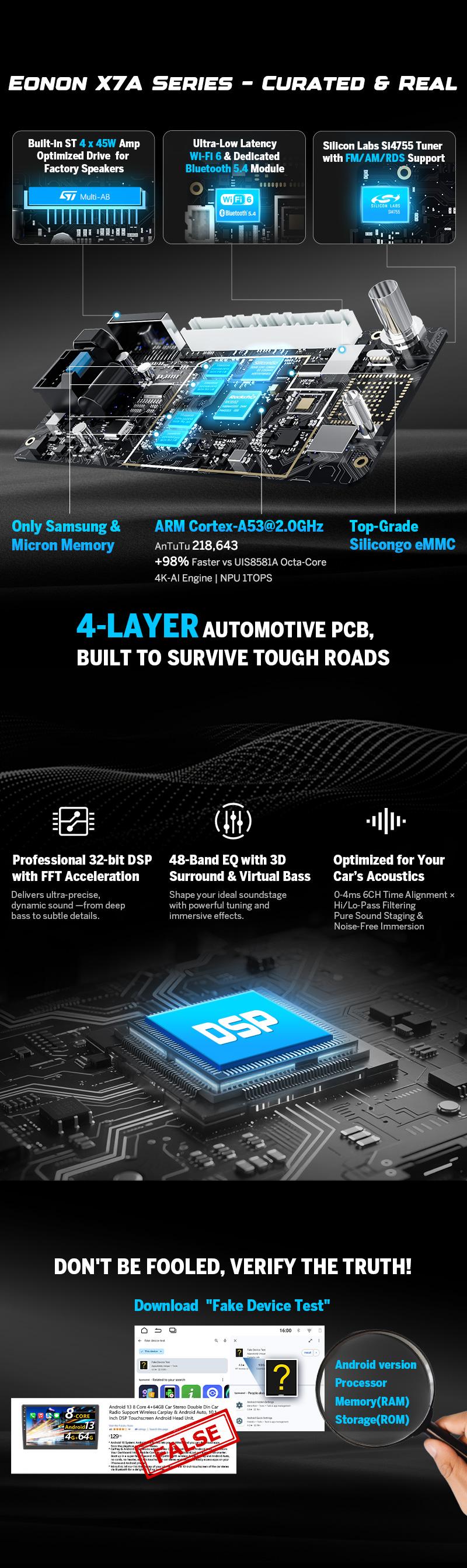 EONON Car Stereo for Jeep Chrysler Dodge Ram 1500 2500 3500, Wrangler, Wireless CarPlay & Android Auto Car Radio Touch screen, 10.1" Android 14 Car head unit, 4GB RAM, 64GB ROM, SWC, Bluetooth, GPS Navigation, Sub - GPX7A EONON Car Stereo for Jeep Chrysler Dodge Ram 1500 2500 3500, Wrangler, Wireless CarPlay & Android Auto Car Radio Touch screen, 10.1" Android 14 Car head unit, 4GB RAM, 64GB ROM, SWC, Bluetooth, GPS Navigation, Sub - GPX7A