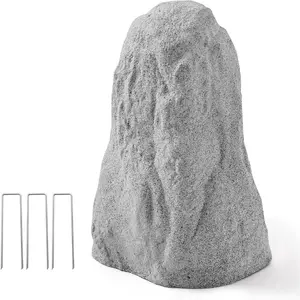 VEVOR Faux Rock Cover, Outdoor Fake Rock Well Pump Cover, Realistic Natural Texture, Lightweight Weather - Resistant Artificial Boulder for Landscaping Garden Yard Dcor, Dark Grey, Medium SizeVEVOR Super Brand Day