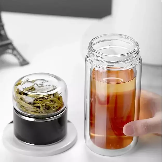 Portable Drinkware Tea Bottle With Tea Filter Portable Drinkware Tea Bottle With Tea Filter