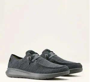 Ariat Men's Hilo Charcoal Knit Moc Toe Casual Shoes
