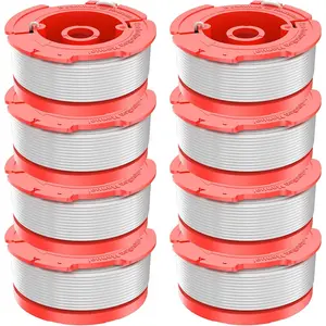 8 count String Trimmer Line Spool Replacement for Craftsman Weed Eater CMZST065 CMZST0653 CMCST900 CMESTA900 CMESTE920 CMCST98020 CMZST065 Grass Trimmer, Auto Feed 0.065 Trimmer Line Spool Parts