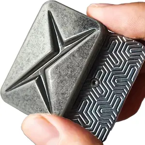 Fidget Toys Adults, Trackless Fidget Slider, Metal Magnetic Haptic Fidget Slider, Fidget Toys for Stress Relief, Cool Office Gadgets, Gift for Men