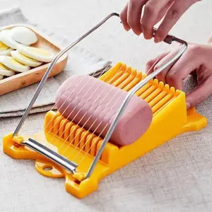 Ham sausage slicer, cutting and dicing artifact, luncheon meat slicing tool, preserved egg egg slicing, fruit divider