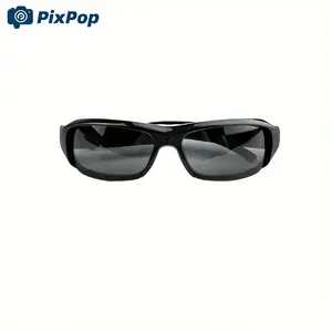 AI Smart Camera Sunglasses, 1080P HD Hands-Free Video Recording Glasses, Max 16GB Support Loop Recording Polarized Sun Glasses for Cycling Driving Outdoor Vlog Shooting
