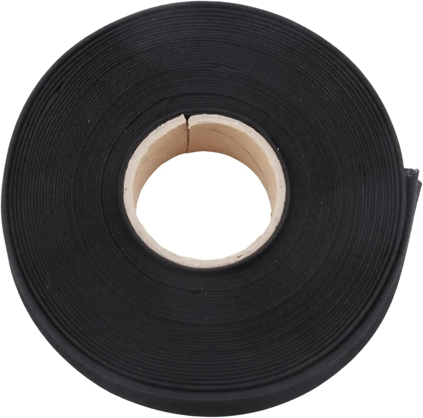 1 Inch Double Fold Bias Tape, Wide Fabric Sewing Tape for Hemming Seaming Binding Piping Quilting (10 Yards, Black)