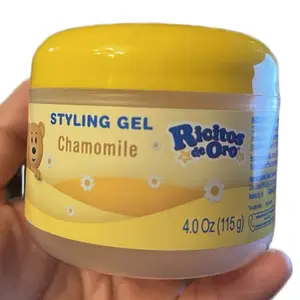 Ricitos de Oro Styling Gel Chamomile Kids Hair Gel Alcohol Free for Gentle Kids Hair Care Haircare