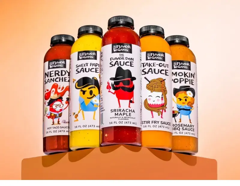 The Flavor Gang Sauce, Staples & Food Beverages Essential ( 16 fl oz / 473ml )