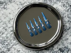 DBAA Hotties- blue(Poseidon)  Press On Nail Comfort