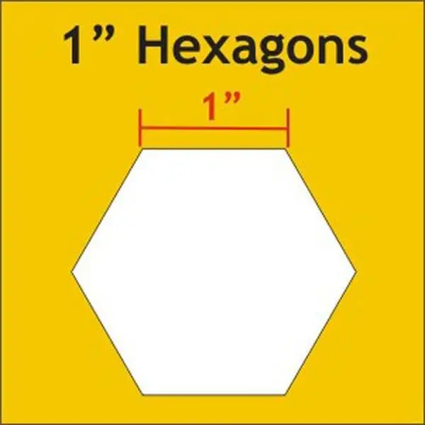Paper Pieces Hexagon 1" Piecing Paper 100pc HEX100