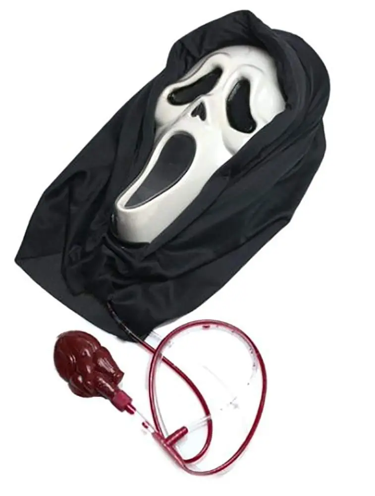 Ghost Face Bleeding Adult Mask
