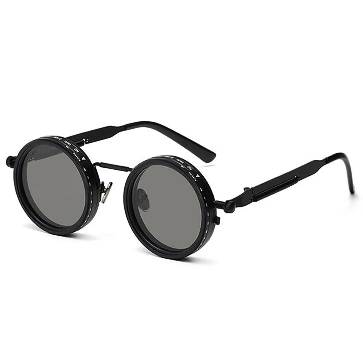 Black Round Polygon Polarized Sunglasses for Women Men Retro Classic Vintage Amazon.com: SOJOS Small Round Polarized Sunglasses for Women  main image 2