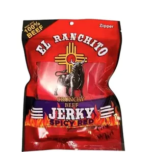 El Ranchito Crunchy Beef Jerky Net Wt. 2 oz