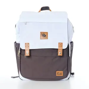 Sleepy Panda Lily Diaper Bag Backpack - Lightweight and Durable