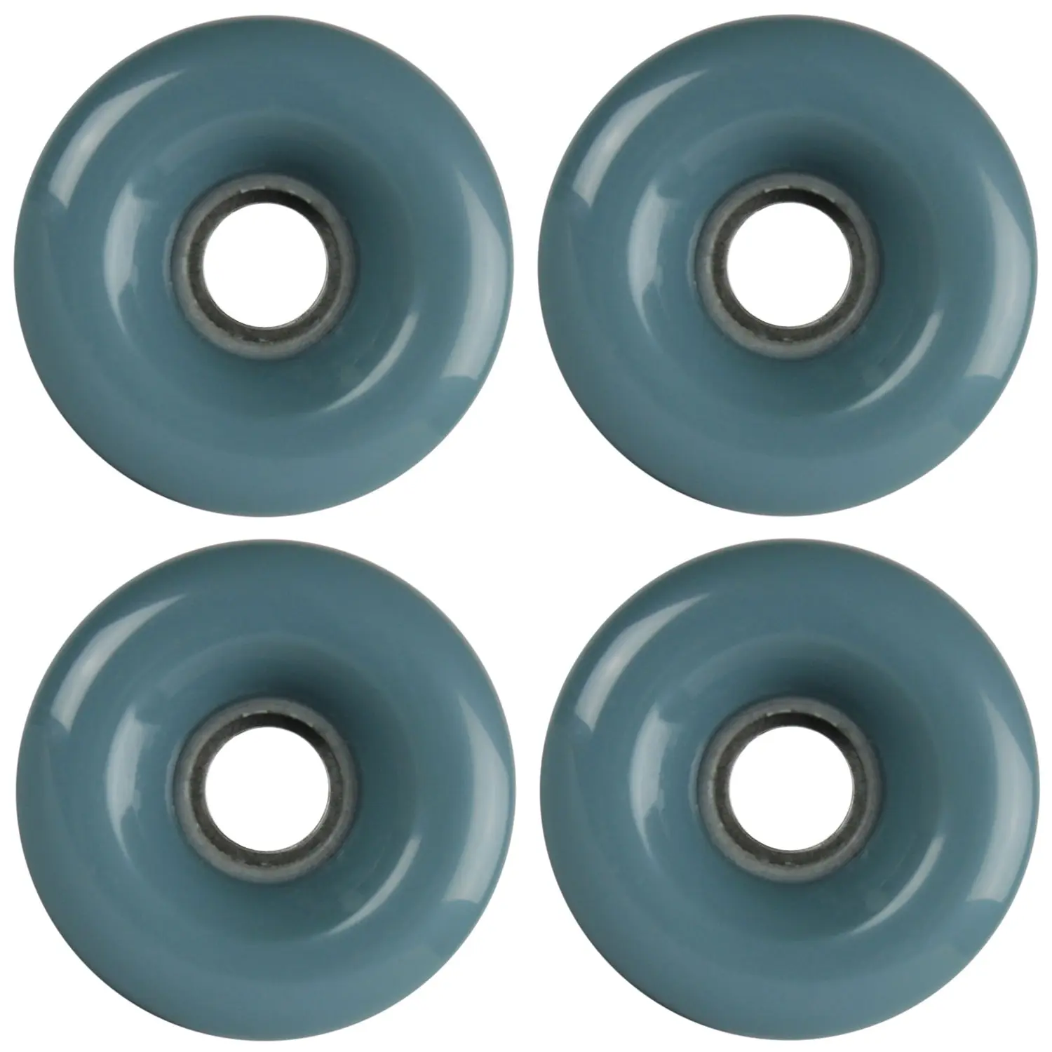 Longboard Wheels 70mm Smooth Gray USA Made 78A