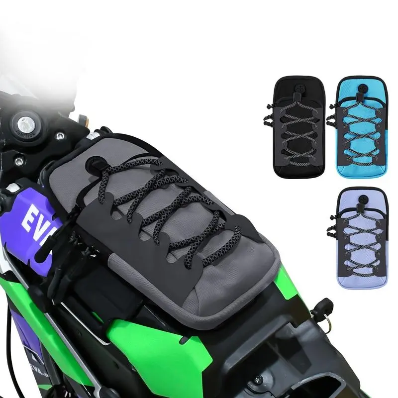 Reflective Safety Sports Phone Armband & Motorcycle Front Frame Bag – Hands-Free Arm Pouch, Essential Accessory for Cycling & Night Running