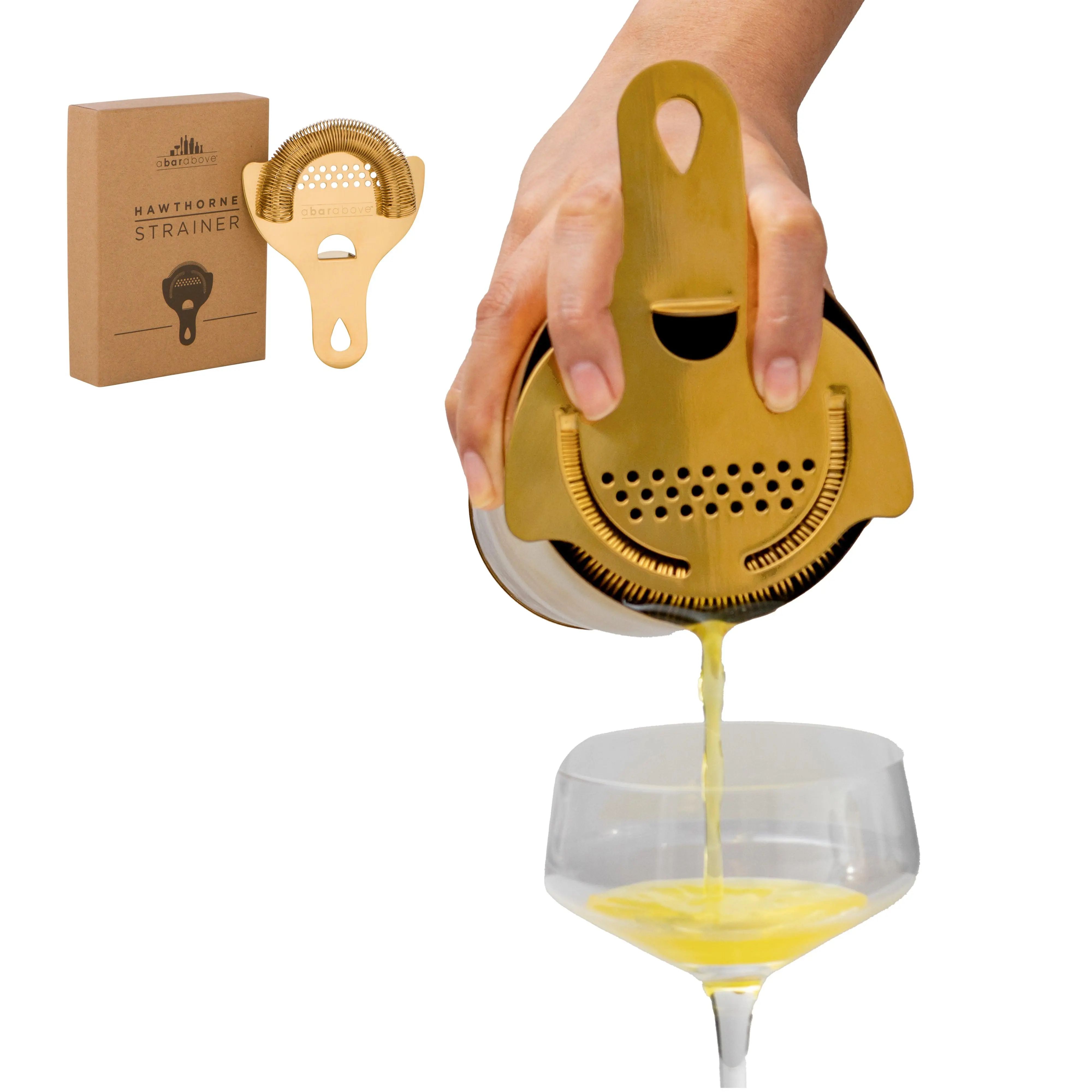 Hawthorne Strainer - Gold