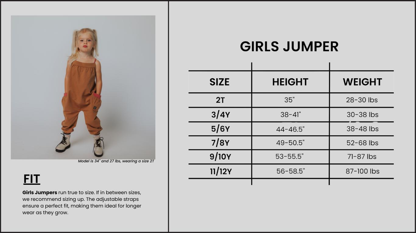 Strappy Jumper - Heart Check Print