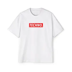 Extreme Techno Tee - Dropped Shoulders Relaxed Fit 100% Carded Cotton Medium Heavy Fabric High Quality Feel AS Colour 5080 2 Year Warranty