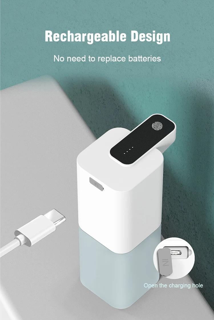 Automatic Liquid Soap Dispenser Touchless Infrared Sensor Hand Free Soap Hand Sensor Dispenser Smart Foam Machine USB Charging Automatic Liquid Soap Dispenser Touchless Infrared Sensor Hand Free Soap Hand Sensor Dispenser Smart Foam Machine USB Charging