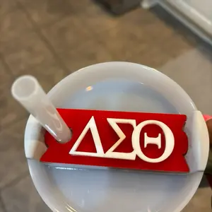 Delta Sigma Theta Sorority H2.0 Tumbler Nameplate for 20, 30 & 40 oz