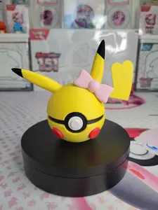 0025 - Female Pikachu Inspired 3D PrintedThemed Ball