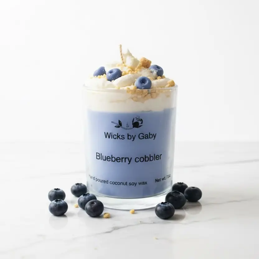 Blueberry cobbler