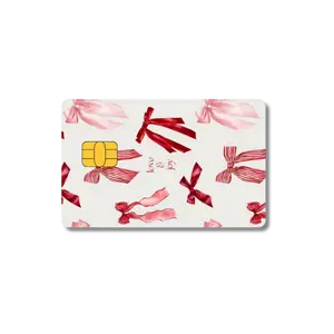 Coquette Red Bows Card Skin – Cute Love & Joy Edition
