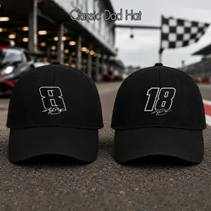 [Embroided hat] Embroided Kyle Busch Classic Dad Hat, Forever Rowdy Racing Fan Gift Hat