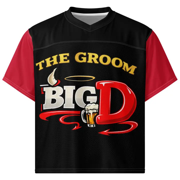 Bachelor Party Groom Jersey – The Reason | BIG D