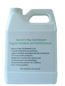 Nature's Way Soil Booster and Loosener – Organic Formula to Enhance Soil Health, Improve Aeration, and Promote Root Growth – Ideal for Gardens, Lawns, and Potted Plants
