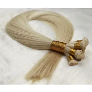 HAND TIED WEFT 18” BLONDE