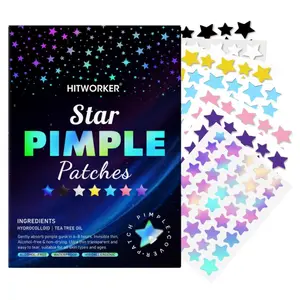 Water Gel Star Acne Patches 960/280 Pieces Per Box, Alcohol-Free, Odorless, Gentle Non-Irritating, Covers Acne and Blemishes, 24-Hour Care