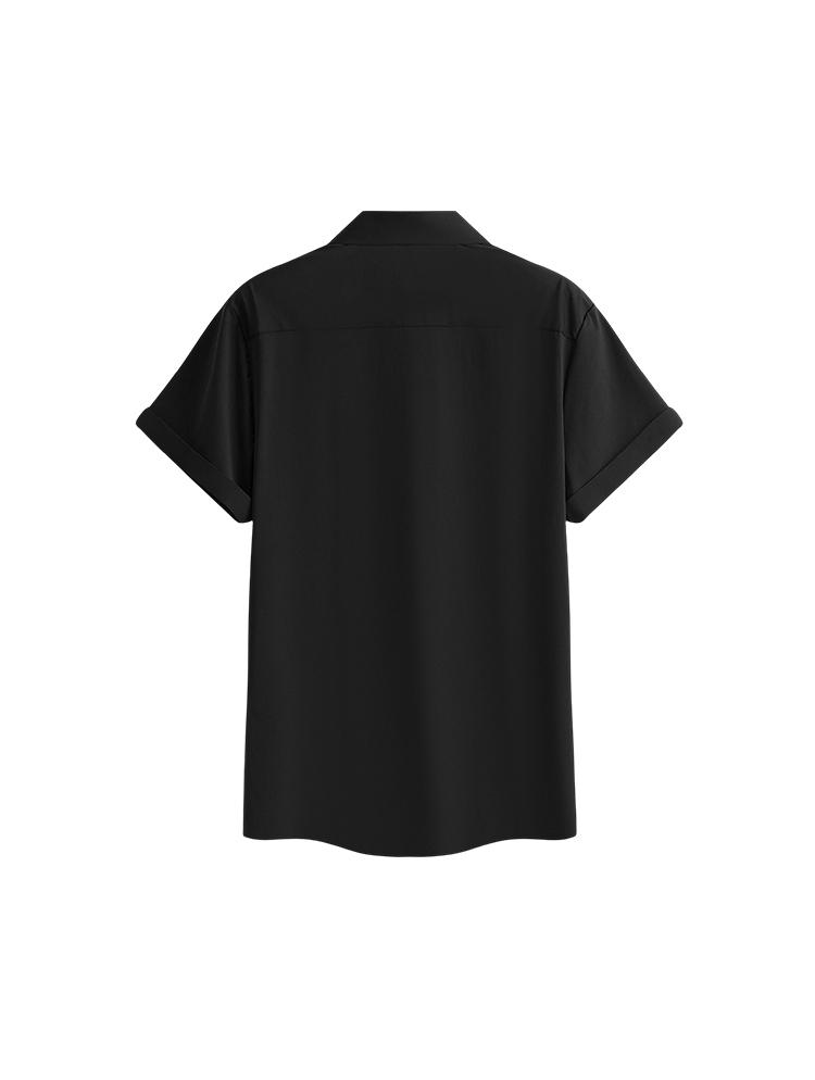 Men’s Short Sleeve Shirts – Multi-Pack for Summer, Loose Casual Style, Versatile Solid Color Turn-Down Collar Everyday Tops