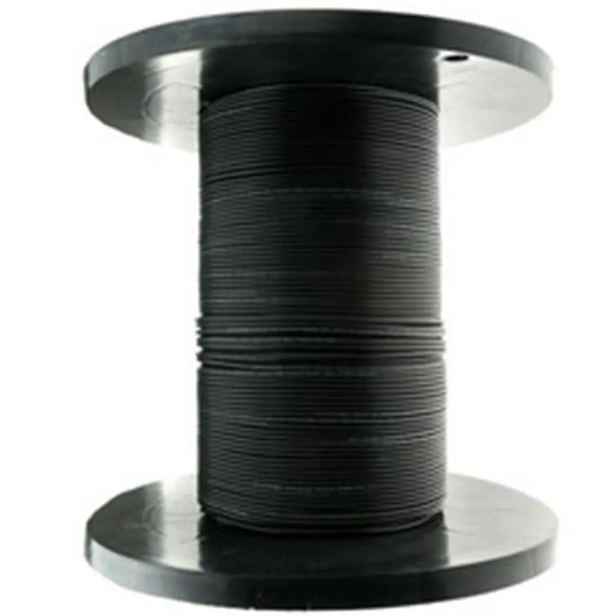 212 MAIN 0.4 in. Black CMR 2-Fiber Multimode Pure Copper Indoor & Outdoor Fiber Optic Cable with Black PVC Outer Jacket, 10F3-302NH, 10G UL Certified Riser Rated, 1000 ft. Bare Ends for Wave Equipment