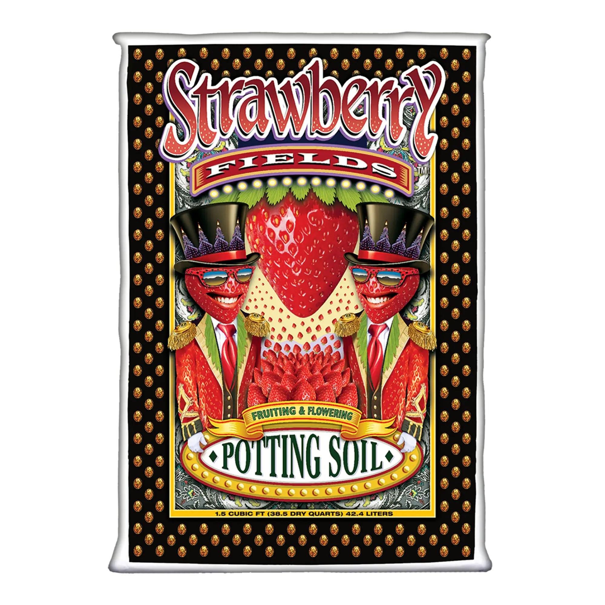 FoxFarm Strawberry Fields Fruiting & Flowering Potting Soil, 1.5cu ft