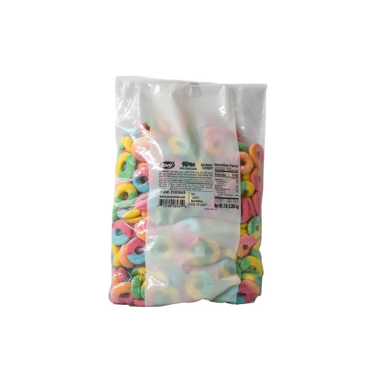 Jovy Rings Neon Sour